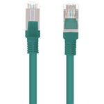 Cablu ecranat FTP, Lanberg 42800, cat 6, mufat 2xRJ45, lungime 30m, AWG 26, 250 MHz, de legatura retea, ethernet, Verde, Lanberg