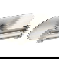 CÃ¢rlig dublu de perete, oÈ›el inoxidabil mat Wenko Turbo-LocÂ® Orea, Wenko