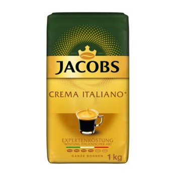 Cafea boabe Jacobs Crema Italiano Expertenrostung, 1 Kg