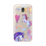 Protectie Spate Lemontti Art Unicorn LMSAJ330M31 pentru Samsung Galaxy J3 2017 (Multicolor)