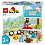 LEGO® DUPLO - Casa de familie pe roti 10986, 31 piese
