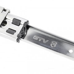 Set 2 glisiere cu bile, lungime 400mm, argintiu Z-TOOLS / PK-L-H45-400-B