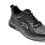 Pantofi sport GRYXX negri, X600026, din piele naturala, GRYXX