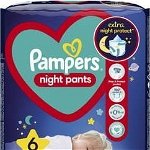 Pampers Scutece Pantaloni de noapte 6, 15+ kg, 19 buc., Pampers