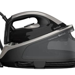 Statie de calcat Tefal Express Protect SV6140E0, 2200W, abur variabil 0-120 g/min, jet de abur 380 g/min, presiune 6 bar, rezervor 1.7L, functie Auto OFF, talpa Ceramic Xpress Glide, negru & gri Statie de calcat Tefal Express Protect SV6140E0, 2200W, abur variabil 0-120 g/min, jet de abur 380 g/min, presiune 6 bar, rezervor 1.7L, functie Auto OFF, talpa Ceramic Xpress Glide, negru & gri
