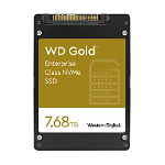 SSD Server Western Digital Gold Enterprise Class, 7.68TB, PCI Express 3.1 x4, U.2, 2.5"