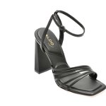Sandale elegante ALDO negre, 13571642, din piele ecologica, ALDO