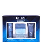 Set cadou Guess Seductive Homme Blue (Apa de toaleta 100 ml + Gel de dus 200 ml + Deospray 226 ml)