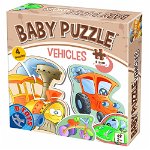 Puzzle D-Toys baby Vehicule 11 piese