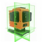 Nivela Laser Verde 3D multilinie 3x360°, 15m, Li-Ion, 3D - CNO-LF.3D, CRIANO