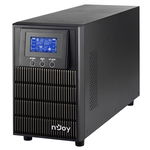 UPS nJoy Aten PRO 2000, 2000VA/ 1800W, On-line, LCD Display, 3 Prize Schuko cu Protectie, Management, Tower, Dubla conversie, Frequency Range 40Hz ~ 70 Hz, Connection port RS232 / USB / Intelligent Port, Dimensiuni: 397 x 145 x 220 mm, Greutate: 17 kg, N