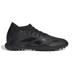 adidas Performance, Pantofi cu garnituri din material textil pentru fotbal Predator Accuracy.3, Negru, 8.5