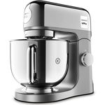 Robot de bucatarie KENWOOD kMIX EDITIONS KMX760CH, 1000 W, vas inox 5 l, 6 trepte viteza, 3 accesorii patiserie, argintiu, KENWOOD