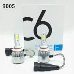 Set Becuri cu LED auto C6HB3/9005 6000k , 7600Lm , 72W 8-48V 2021