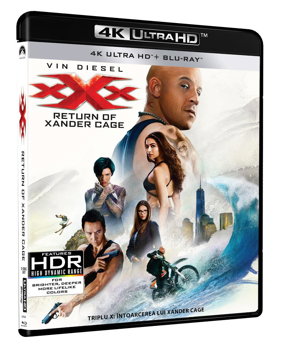 Triplu X- Intoarcerea lui Xander Cage 4K Ultra HD / xXx - Return of Xander Cage [Blu-Ray Disc] [2017]