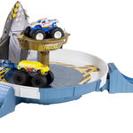 Set de joaca Hot Wheels,Monster Trucks,Mecha Shark face off,rechin