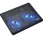Cooling pad Serioux, SRXNCP007, Dimensiuni: 340*250*23mm, Compatibilitate maxima laptop: 15.6