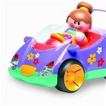 Mașinuță colorată cu figurină fetiță pentru bebe - Primii prieteni Tolo, Tolo