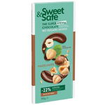 NC-Ciocolata cu Lapte si Alune de Padure Sweet&Safe 90gr Sly Nutritia , 