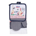 SET 3 PIESE BUCATARIE DOTS, HEINNER