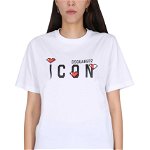 DSQUARED2 Icon Game Lover T-Shirt WHITE, DSQUARED2