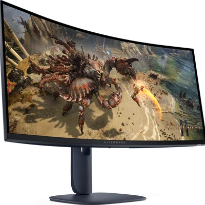 Monitor Gaming Alienware 34" AW3425DWM, WQHD, LED, 180 Hz, 1 ms, Negru