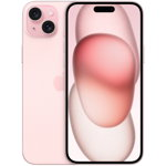 Telefon mobil iPhone 15 Plus 512GB Pink, Apple