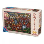 Puzzle D-Toys 7 Bufnite 240 piese