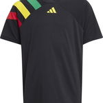 Tricou sport copii adidas Fortore 23, maneca scurta, negru, 128 cm