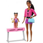 Set Barbie by Mattel I can be Sport 2 papusi cu accesorii FXP40, Barbie