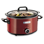 Slow Cooker 3.5L Red