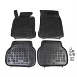 Set covorase auto din cauciuc BMW Seria 5 (E39) 1996-2003 , presuri tip tavita marca Rezaw Plast, 