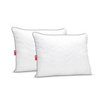 Set 2 x Perne Comfort Plus cu microfibră, husă microfibră, 50x70 cm, Prestige Home