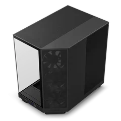 NZXT Carcasa NZXT H6 FLOW Compact Dual-Chamber, Mid-Tower, Negru, NZXT