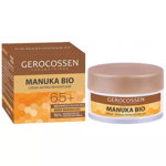 Crema Reparatoare 65+ Gerocossen Manuka Bio cu miere manuka bio, retinol si colagen, 50 ml