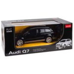 Masina cu telecomanda Audi Q7 negru, scara 1: 24, Rastar, 