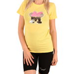 Tricou galben Minnie - cod 43257, 