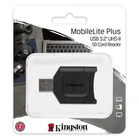Card reader Kingston USB 3.2 Gen1 Connector: USB-A UHS-II ClassCompatible with: Windows® 10 Windows