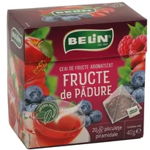 Ceai Belin Fructe de padure, 20 plicuri piramidale, 40 g, Belin