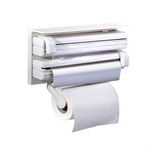 Dispenser de bucatarie triplu, pentru hartie, folie aluminiu si folie stretch, Acord Online