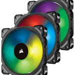 Ventilator / radiator Corsair ML Pro RGB 120 Three Fan Kit