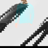 Lenjerie termoactivă fără cusături (bluză) pentru bărbați - verde marin, 4F Sportswear Lenjerie termoactivă fără cusături (bluză) pentru bărbați - verde marin, 4F Sportswear