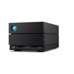 NAS Lacie, 2 Bay, 40TB, USB 3.0, 2-Bay RAID Array, 2 porturi dual Thunderbolt3 + USB 3.1, 7200rpm, buffer 64MB viteza maxima 420 MB/s, SRS rescue, argintiu, LACIE