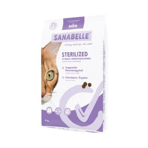 Hrana uscata pentru pisici, Sanabelle Sterilized, Grain-free, 8kg