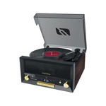 Pick-UP MUSE MT-112W, Bluetooth Vintage Collection, Radio FM, CD, CD-R/RW, MP3, USB, Negru, Muse