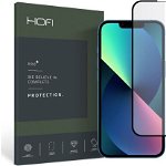 Folie ecran Hofi Pro Plus Full Cover, pentru iPhone 13 Mini, Sticla securizata, Rezistenta 9H, Negru, Hofi Glass
