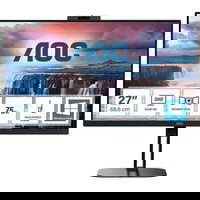 Monitor LED AOC Q27V5CW, 27 inch, 2560x1440 pixeli, 4 ms, Black