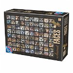 Puzzle D-Toys Animal Faces Bufnite 1000 piese