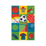 Covor Play 03KCK sport multicolor dreptunghiular 120 x 170 cm, 