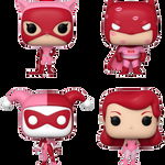 Figurina Figurine Funko 4-pack Pocket Pop! Dc Happy Valentines Day Box